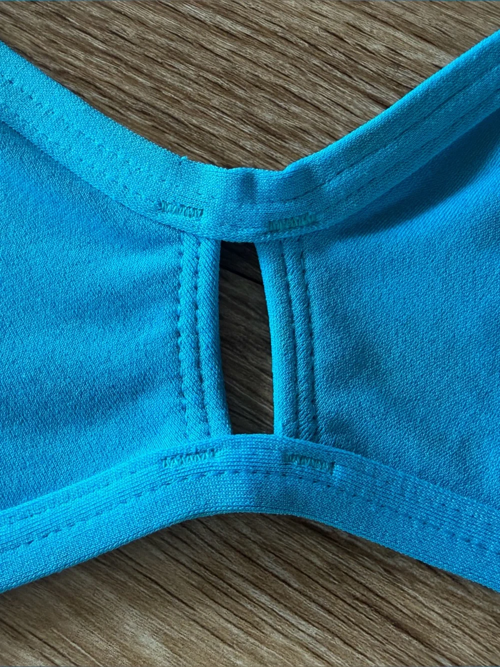 Jolyn Blue Bikini Vent Top